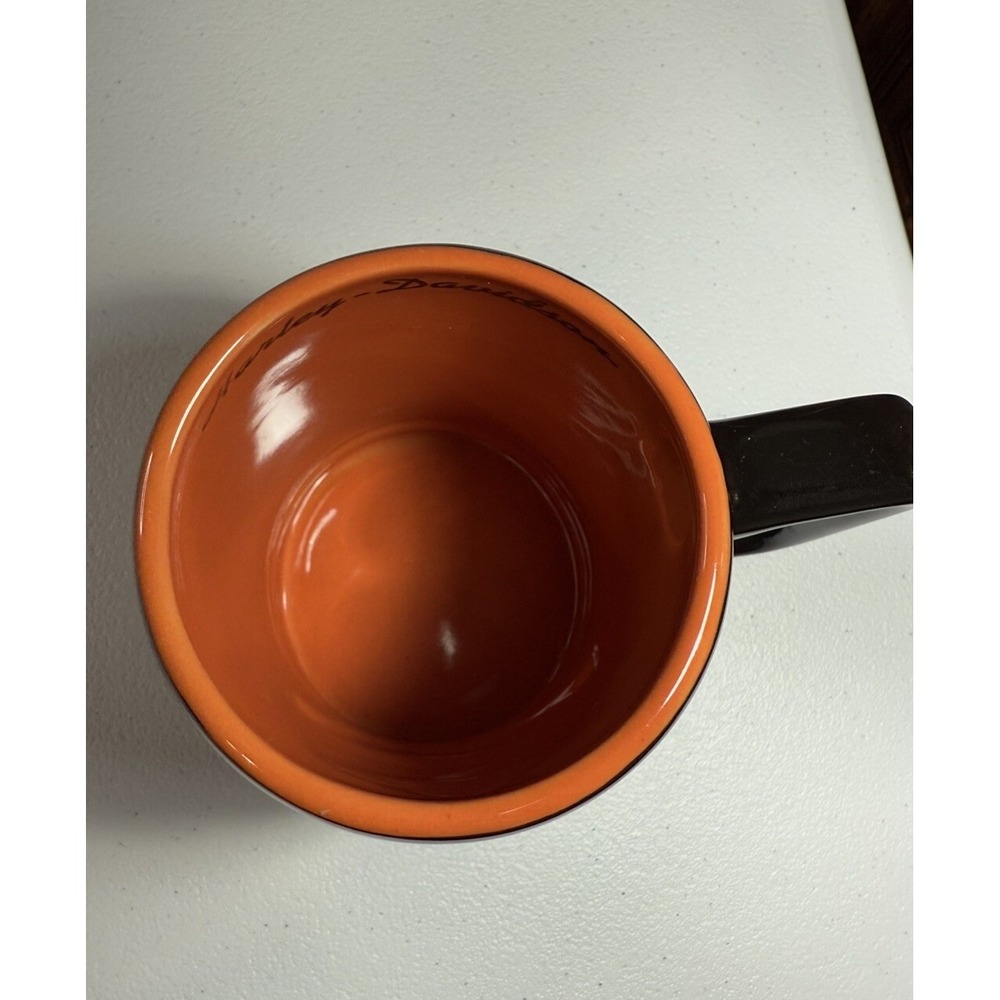 Harley Davidson Motor Cycles 20 oz Raised Logo Tall Mug - Picture 3 of 6